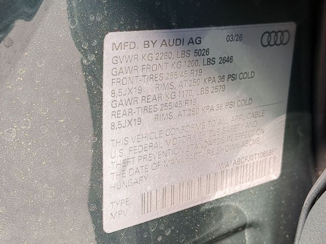 new 2026 Audi Q3 car, priced at $52,270
