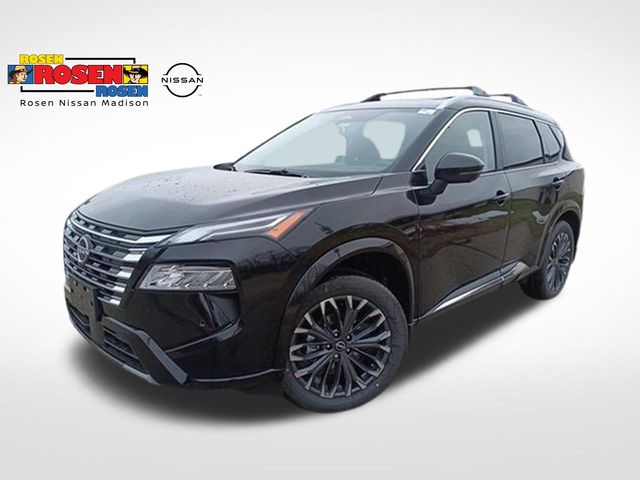 Super Black 2026 Nissan Rogue Platinum AWD SUV / Crossover All-Wheel Drive Continuously Variable Transmission