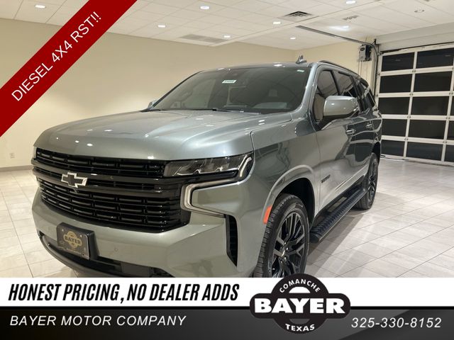 Silver Sage Metallic 2024 Chevrolet Tahoe SUV / Crossover Four-Wheel Drive 