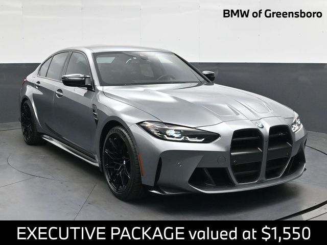 Skyscraper Gray Metallic 2023 BMW M3 Competition xDrive AWD Sedan All-Wheel Drive 8-Speed Automatic