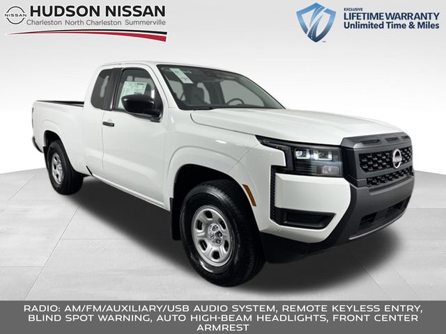 Glacier White 2026 Nissan Frontier Pickup Truck 4X2 9-Speed Automatic Overdrive