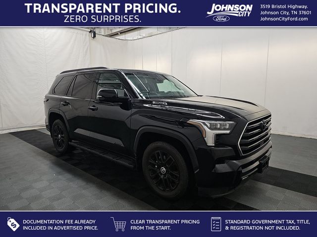 Midnight Black Metallic 2024 Toyota Sequoia Limited 4WD SUV / Crossover Four-Wheel Drive Automatic
