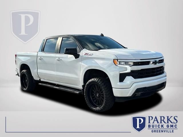 Summit White 2024 Chevrolet Silverado 1500 Pickup Truck Four-Wheel Drive Automatic