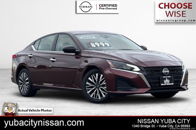 Red (Scarlet Ember) 2025 Nissan Altima Sedan Front-Wheel Drive Continuously Variable Transmission