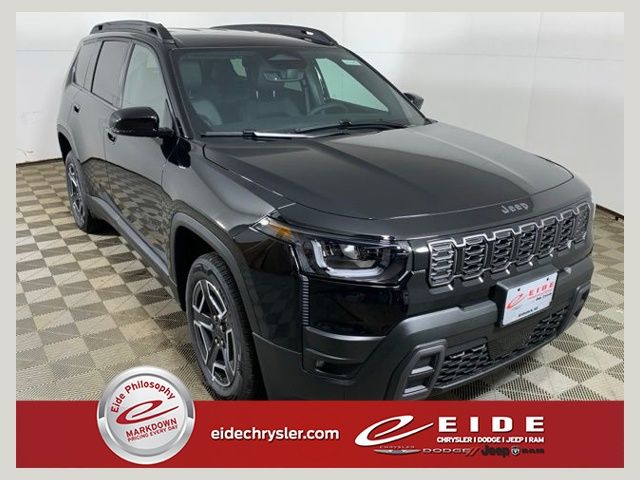 Diamond Black Crystal Pearlcoat 2026 Jeep Cherokee SUV / Crossover Four-Wheel Drive Continuously Variable Transmission
