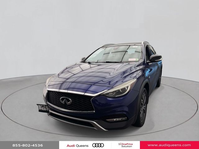 Ink Blue 2018 INFINITI QX30 SUV / Crossover All-Wheel Drive 7-Speed Automatic Overdrive