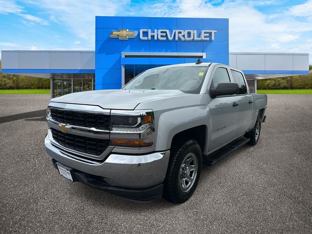 Silver Ice Metallic 2016 Chevrolet Silverado 1500 Pickup Truck Four-Wheel Drive 6-Speed Automatic Overdrive