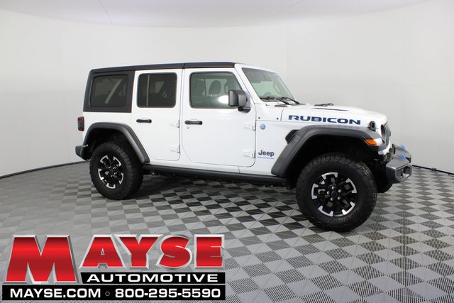 Bright White Clearcoat 2025 Jeep Wrangler 4xe Rubicon 4WD SUV / Crossover Four-Wheel Drive 8-Speed Automatic