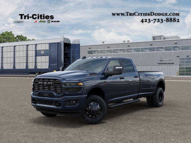 Blue Metallic 2026 RAM 3500 Big Horn Crew Cab LB DRW 4WD Pickup Truck Four-Wheel Drive 8-Speed Automatic