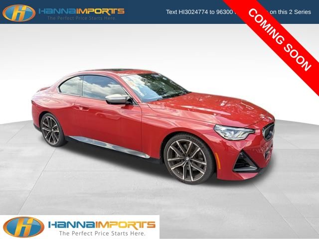 Melbourne Red Metallic 2023 BMW 2 Series Coupe All-Wheel Drive 8-Speed Automatic