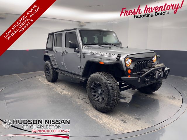 2013 Billet Metallic Clearcoat Jeep Wrangler Unlimited Sport 4X4 SUV