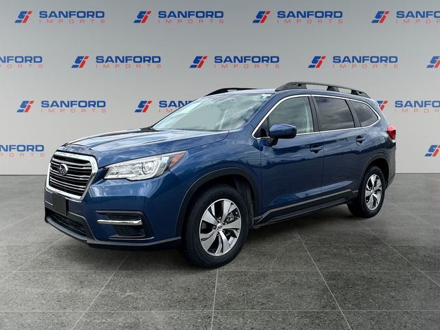 Abyss Blue Pearl 2022 Subaru Ascent Premium 7-Passenger AWD SUV / Crossover All-Wheel Drive Continuously Variable Transmission