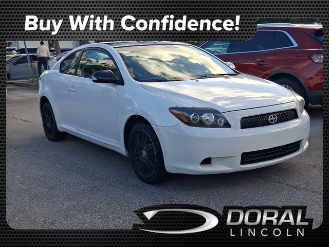 Super White 2009 Scion tC Coupe Front-Wheel Drive 4-Speed Automatic