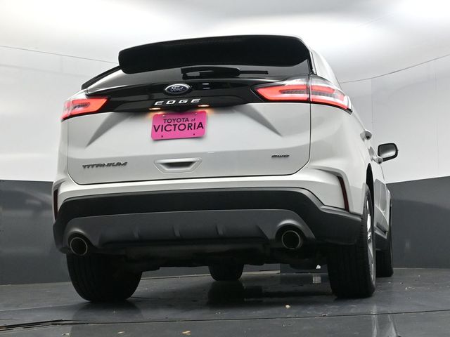 2022 Ford Edge Titanium White at DeMontrond Auto Country