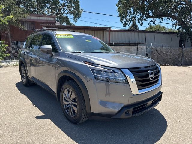 Gray (Gun Metallic) 2022 Nissan Pathfinder SV FWD SUV / Crossover Front-Wheel Drive 9-Speed Automatic