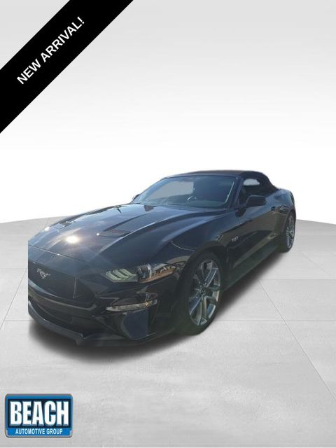 Shadow Black 2022 Ford Mustang Convertible Rear-Wheel Drive Automatic