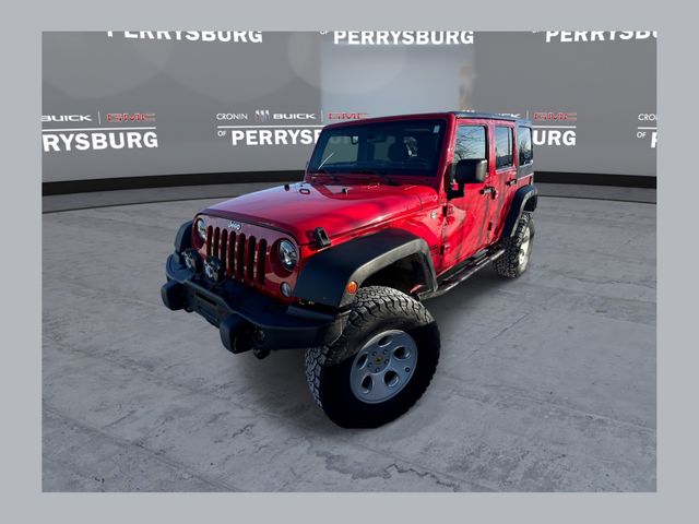 Flame Red Clearcoat 2014 Jeep Wrangler Unlimited Sport 4WD SUV / Crossover Four-Wheel Drive 6-Speed Manual