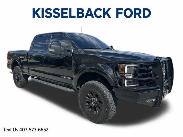 Agate Black Metallic 2020 Ford F-250 Super Duty Lariat Crew Cab 4WD Pickup Truck Four-Wheel Drive Automatic
