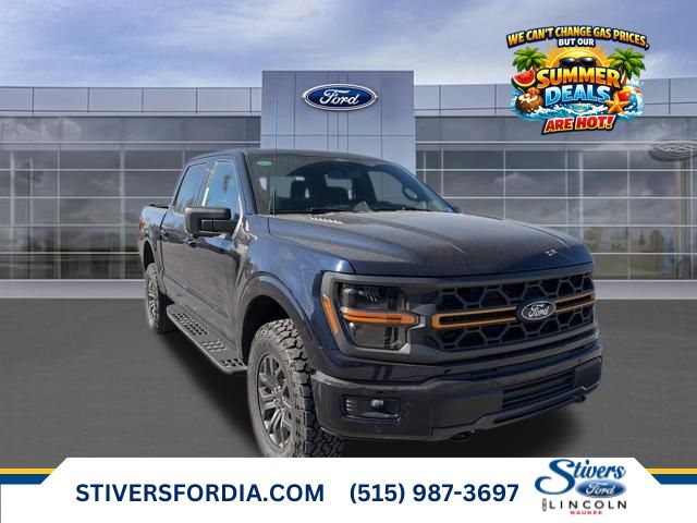 Antimatter Blue Metallic 2026 Ford F-150 Pickup Truck Four-Wheel Drive Automatic