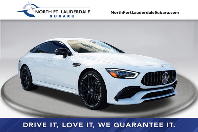 Polar White 2022 Mercedes-Benz AMG GT 53 AWD Coupe All-Wheel Drive 9-Speed Automatic