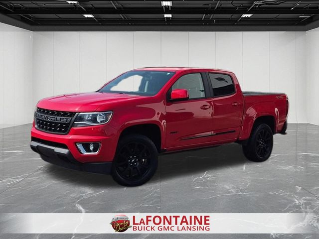 Red 2019 Chevrolet Colorado Pickup Truck Four-Wheel Drive 8-Speed Automatic