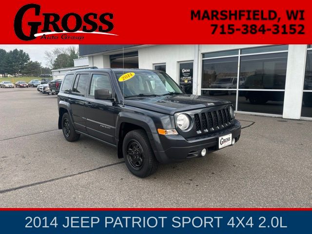 Gray (Maximum Steel Metallic Clearcoat) 2014 Jeep Patriot SUV / Crossover Front-Wheel Drive 6-Speed Automatic