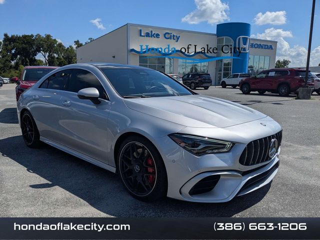 Iridium Silver Metallic 2024 Mercedes-Benz CLA AMG CLA 45 S 4MATIC Coupe All-Wheel Drive 8-Speed Automatic