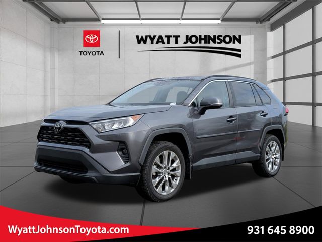 Magnetic Gray 2021 Toyota RAV4 XLE Premium AWD SUV / Crossover All-Wheel Drive 8-Speed Automatic