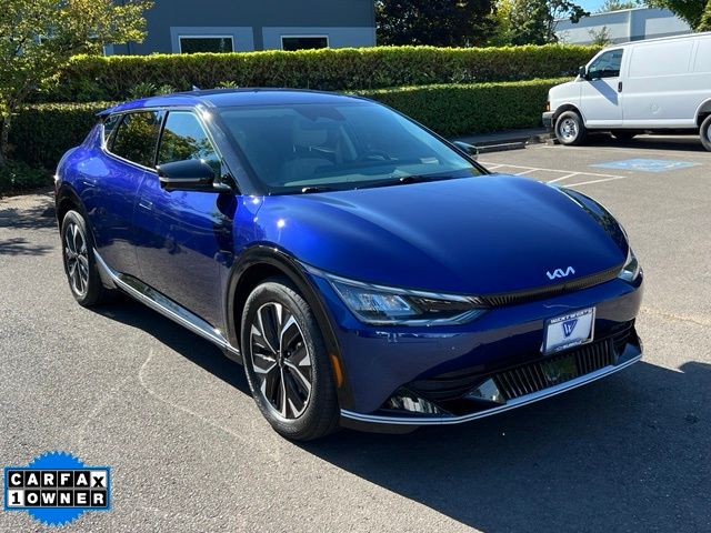Yacht Blue 2024 Kia EV6 SUV / Crossover All-Wheel Drive 1-Speed Automatic
