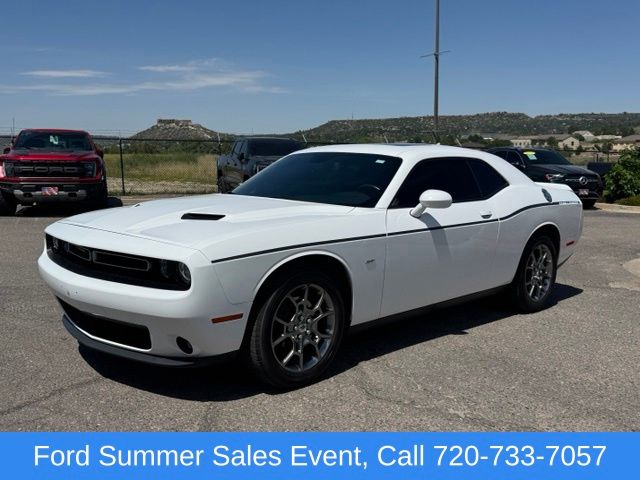 White Knuckle Clearcoat 2017 Dodge Challenger Coupe All-Wheel Drive 8-Speed Automatic