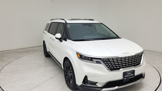 2024 Kia Carnival SX Prestige White at DeMontrond Automotive Group