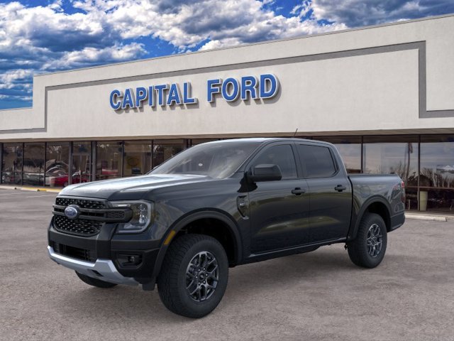 Shadow Black 2026 Ford Ranger Pickup Truck Four-Wheel Drive Automatic