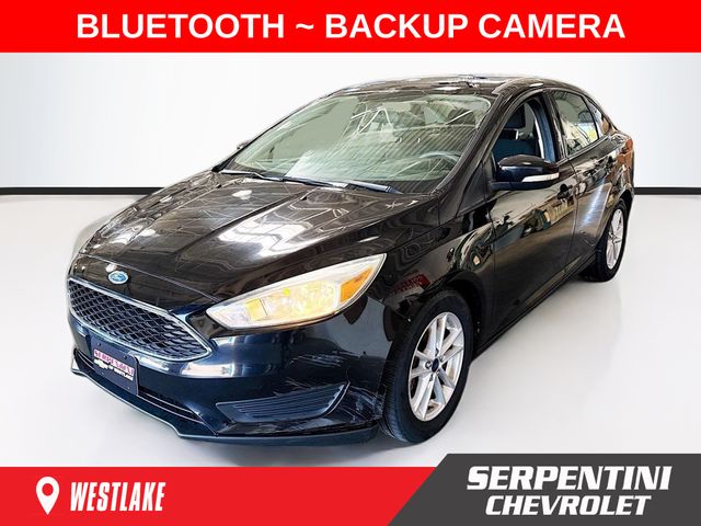 Shadow Black 2017 Ford Focus SE Sedan Front-Wheel Drive 6-Speed Automatic