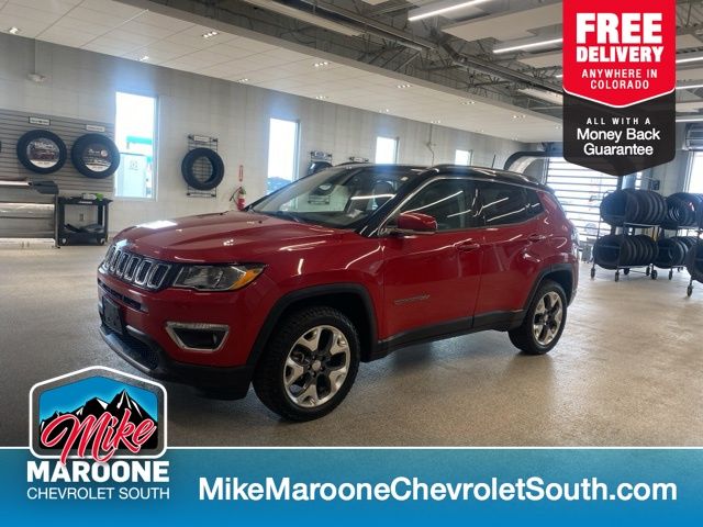 Redline Pearlcoat 2017 Jeep Compass Limited 4WD SUV / Crossover Four-Wheel Drive 9-Speed Automatic