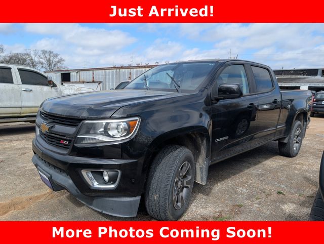Black 2019 Chevrolet Colorado Z71 Crew Cab 4WD Pickup Truck Four-Wheel Drive 8-Speed Automatic