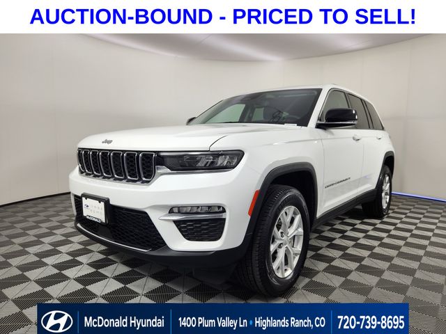 Bright White Clearcoat 2023 Jeep Grand Cherokee SUV / Crossover Four-Wheel Drive 8-Speed Automatic