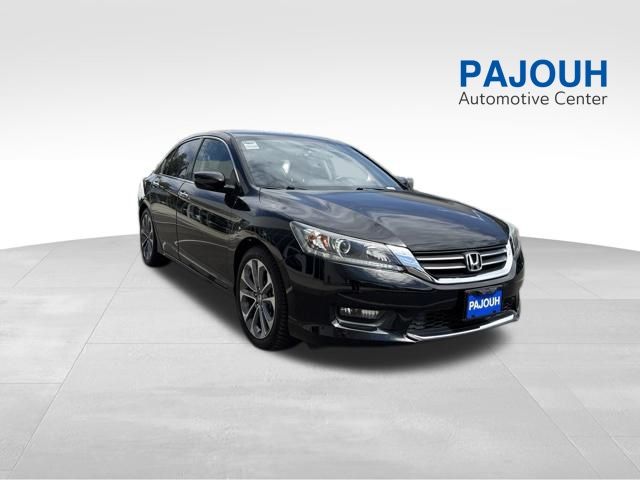 Crystal Black Pearl 2015 Honda Accord Sedan Front-Wheel Drive 6-Speed Manual