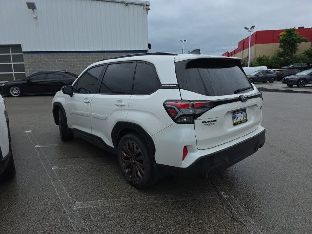 Crystal White Pearl 2025 Subaru Forester SUV / Crossover All-Wheel Drive Continuously Variable Transmission