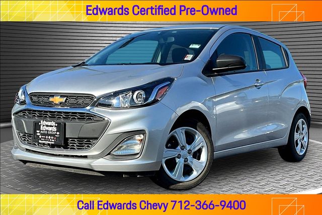 Silver Ice Metallic 2021 Chevrolet Spark Hatchback Front-Wheel Drive Continuously Variable Transmission