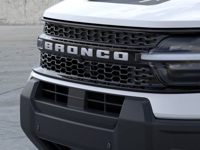 2025 Ford Bronco Sport Outer Banks White at Bob Ruth Ford