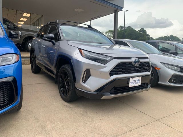 Midnight Black Metallic 2023 Toyota RAV4 Hybrid SUV / Crossover All-Wheel Drive Continuously Variable Transmission