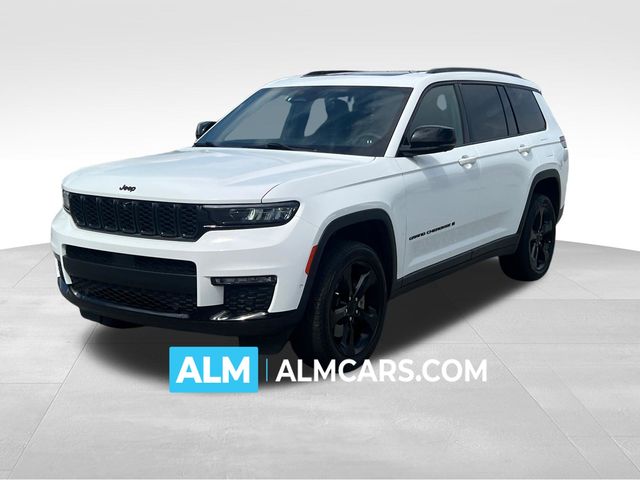 Bright White Clearcoat 2025 Jeep Grand Cherokee L SUV / Crossover Four-Wheel Drive 8-Speed Automatic