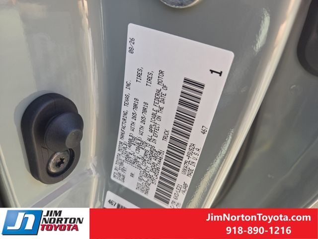 New 2026 Toyota Tundra Truck