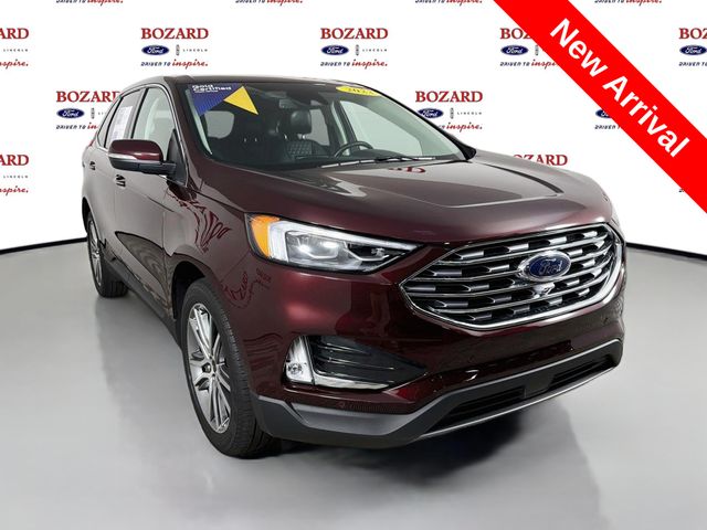 Red (Burgundy) 2023 Ford Edge SUV / Crossover All-Wheel Drive 8-Speed Automatic