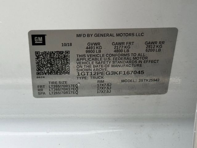 2019 GMC Sierra 2500HD SLE White at Central Houston Nissan