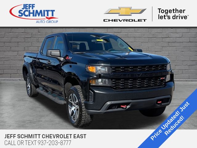Black 2020 Chevrolet Silverado 1500 Pickup Truck Four-Wheel Drive 6-Speed Automatic Overdrive