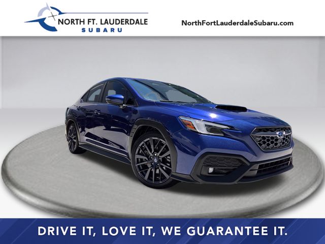Sapphire Blue 2023 Subaru WRX Sedan All-Wheel Drive Continuously Variable Transmission