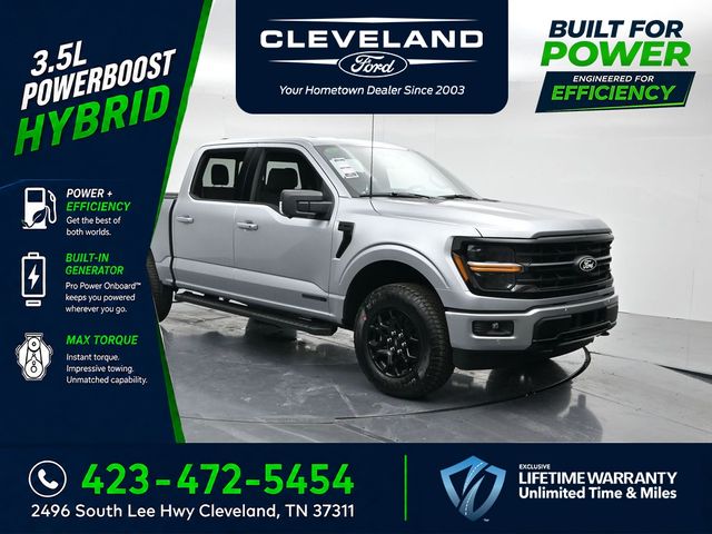 Iconic Silver Metallic 2026 Ford F-150 Pickup Truck Four-Wheel Drive Automatic