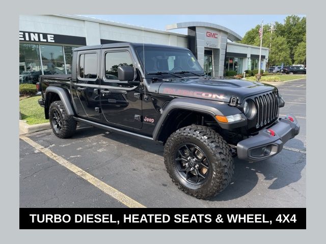 Black Clearcoat 2023 Jeep Gladiator Pickup Truck Four-Wheel Drive 8-Speed Automatic