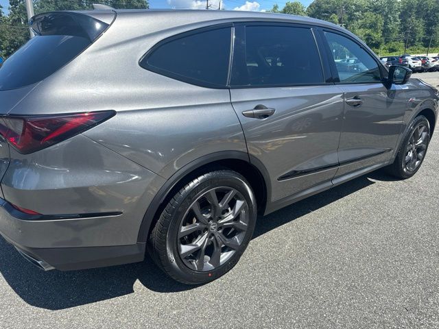 2023 Acura MDX A-Spec - Liquid Carbon Metallic exterior view 8